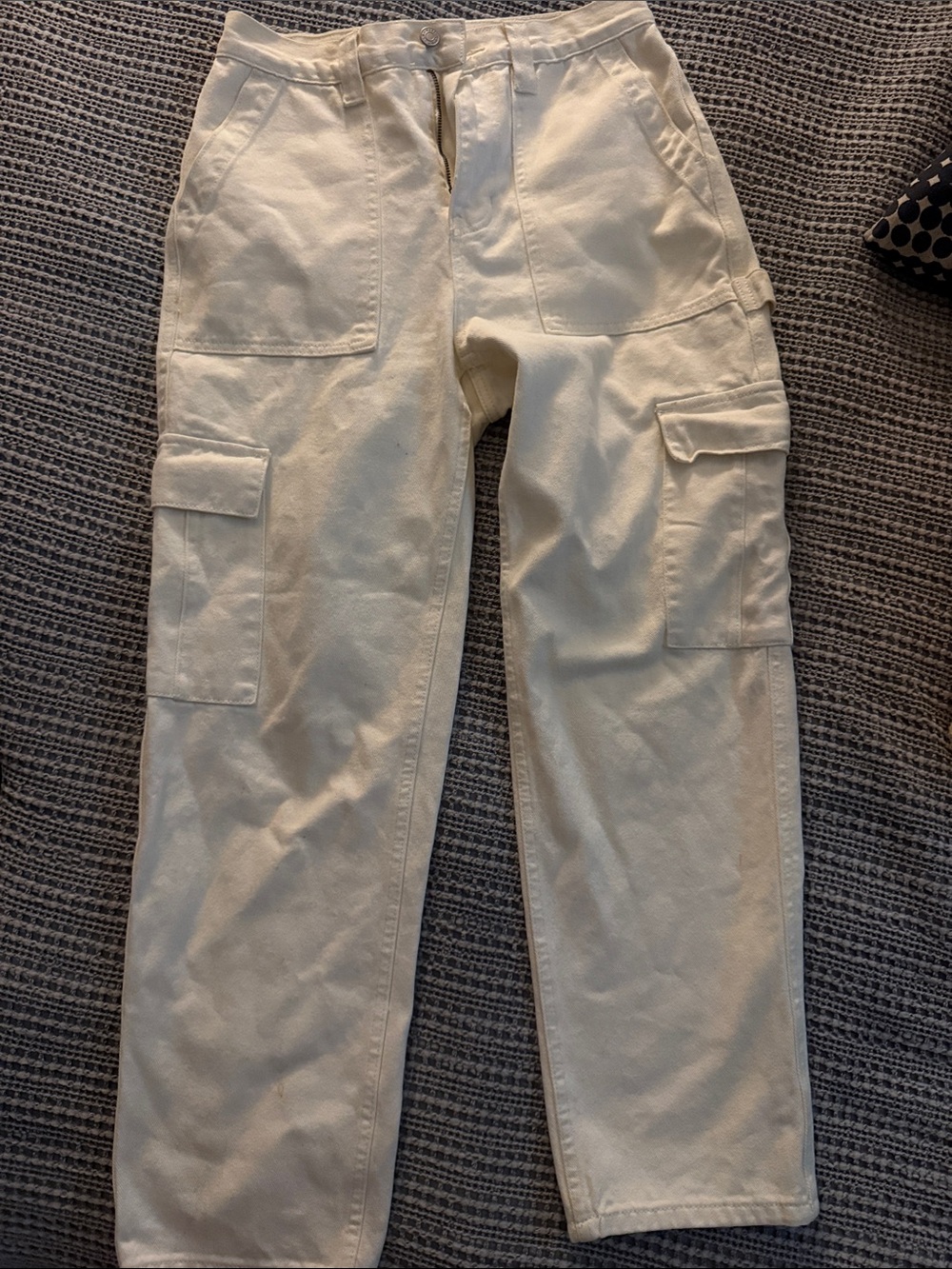 Women’s pacsun Cream Cargo carpenter Pant - Casual Utility Trousers